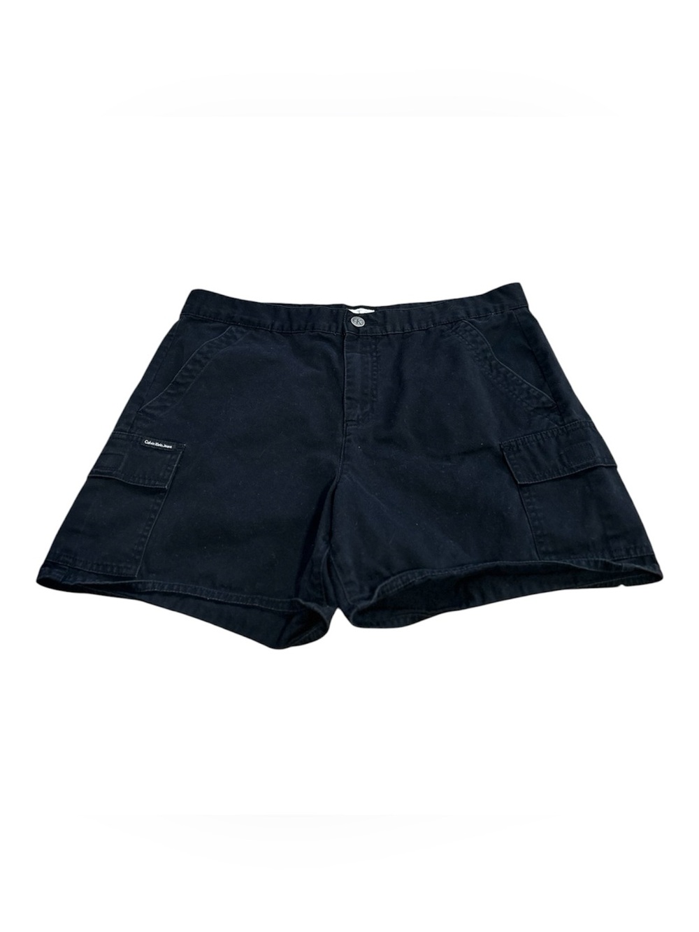 🆕Calvin Klein Jeans Black Cargo Cotton Shorts